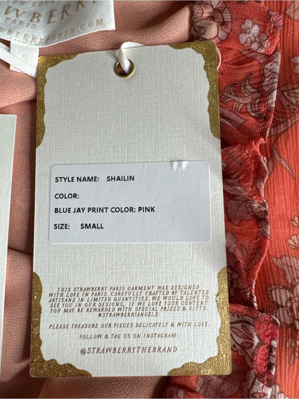 STRAWBERRY PARIS Corinne Mini Dress - Picture 6 of 12
